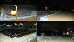 Areál koupaliště Hulín - sdružené snímky