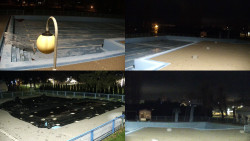 Areál koupaliště Hulín - sdružené snímky