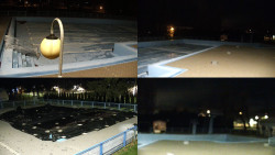 Areál koupaliště Hulín - sdružené snímky