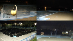 Areál koupaliště Hulín - sdružené snímky