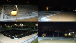 Areál koupaliště Hulín - sdružené snímky