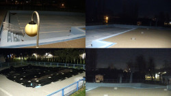 Areál koupaliště Hulín - sdružené snímky