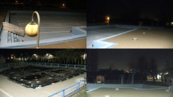 Areál koupaliště Hulín - sdružené snímky