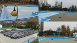 Areál koupaliště Hulín - sdružené snímky