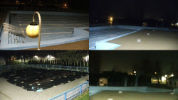 Areál koupaliště Hulín - sdružené snímky