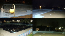 Areál koupaliště Hulín - sdružené snímky