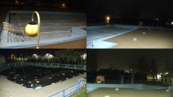 Areál koupaliště Hulín - sdružené snímky