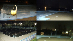 Areál koupaliště Hulín - sdružené snímky