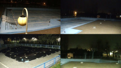 Areál koupaliště Hulín - sdružené snímky