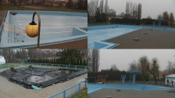 Areál koupaliště Hulín - sdružené snímky