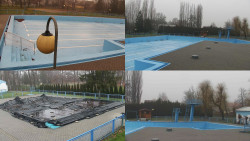 Areál koupaliště Hulín - sdružené snímky