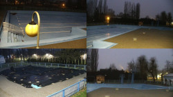 Areál koupaliště Hulín - sdružené snímky