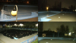 Areál koupaliště Hulín - sdružené snímky