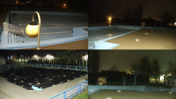 Areál koupaliště Hulín - sdružené snímky