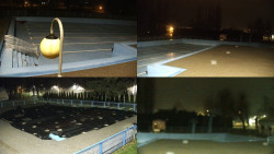 Areál koupaliště Hulín - sdružené snímky