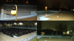 Areál koupaliště Hulín - sdružené snímky