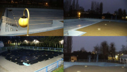 Areál koupaliště Hulín - sdružené snímky