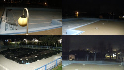 Areál koupaliště Hulín - sdružené snímky