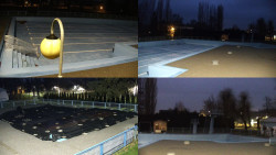 Areál koupaliště Hulín - sdružené snímky