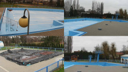 Areál koupaliště Hulín - sdružené snímky