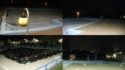 Areál koupaliště Hulín - sdružené snímky