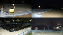 Areál koupaliště Hulín - sdružené snímky