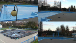 Areál koupaliště Hulín - sdružené snímky