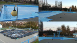 Areál koupaliště Hulín - sdružené snímky