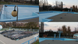 Areál koupaliště Hulín - sdružené snímky