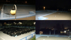 Areál koupaliště Hulín - sdružené snímky