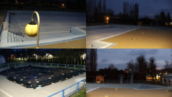 Areál koupaliště Hulín - sdružené snímky