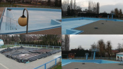 Areál koupaliště Hulín - sdružené snímky