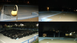 Areál koupaliště Hulín - sdružené snímky