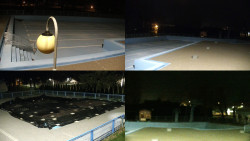 Areál koupaliště Hulín - sdružené snímky