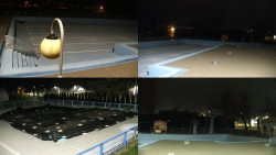 Areál koupaliště Hulín - sdružené snímky