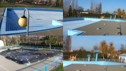 Areál koupaliště Hulín - sdružené snímky