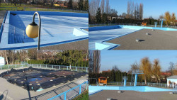 Areál koupaliště Hulín - sdružené snímky