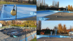 Areál koupaliště Hulín - sdružené snímky