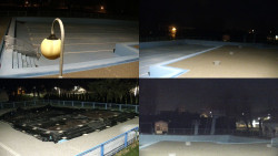 Areál koupaliště Hulín - sdružené snímky