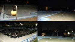 Areál koupaliště Hulín - sdružené snímky