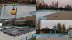 Areál koupaliště Hulín - sdružené snímky