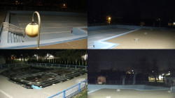 Areál koupaliště Hulín - sdružené snímky