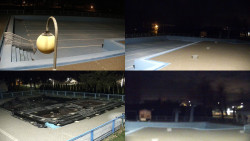 Areál koupaliště Hulín - sdružené snímky