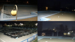 Areál koupaliště Hulín - sdružené snímky