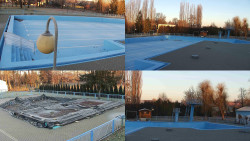 Areál koupaliště Hulín - sdružené snímky