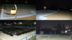 Areál koupaliště Hulín - sdružené snímky