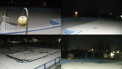 Areál koupaliště Hulín - sdružené snímky