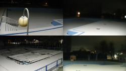 Areál koupaliště Hulín - sdružené snímky