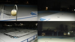 Areál koupaliště Hulín - sdružené snímky