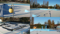 Areál koupaliště Hulín - sdružené snímky